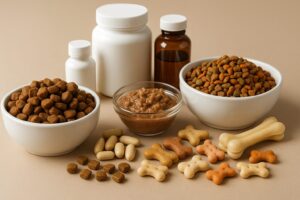 An image of pet food and animal health