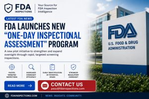 FDA Launches New “One-Day Inspectional Assessment” Program